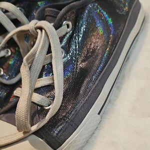 Disney Liv & Maddie Sneakers with Iridescent Shine Size 4½
